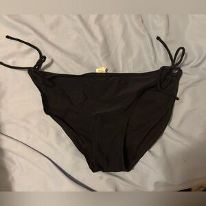 Women’s black bikini bottoms